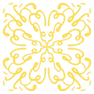 el çizimi dairesel desen geleneksel Çin Yeni Yılı motifi