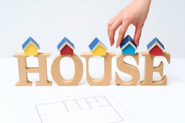 Tahta alfabe blokları 