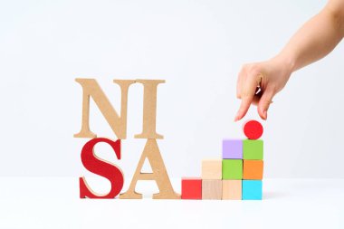 Tahta alfabe blokları 