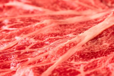 Ham sığır yakın çekim