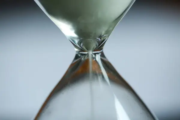 sandglass macro, time goes by