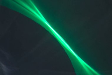 parlak yeşil cam dalgalar - soyut deniz mavisi ışık arkaplanı