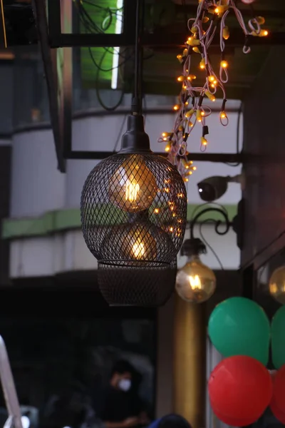 retro luxury light lamp decor glowing old lamp