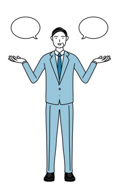 Kıdemli iş adamları, yöneticiler, yöneticiler ve başkanların silinip karşılaştırılmış basit çizimleri.