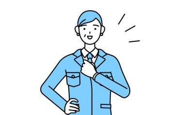 Yönetim, yöneticiler, fabrika müdürü, iş yerindeki son sınıf bir kadın onun göğsüne dokunuyor..