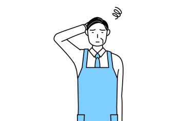 Önlüklü son sınıf öğrencisi başı dertteyken kaşınıyor..