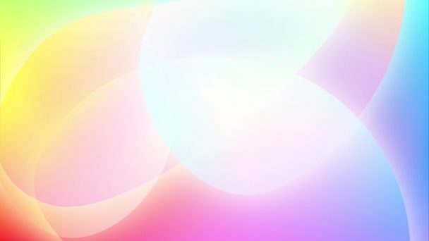 Εικόνες Της Ποικιλομορφίας Loop Animation Του Ουράνιου Τόξου Περιλήψεις Rainbow — Αρχείο Βίντεο