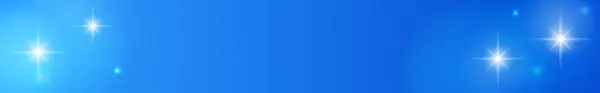 Kerstbanner Met Glinsterende Blauwe Achtergrond Met Kopieerruimte Vector Illustratie — Stockvector