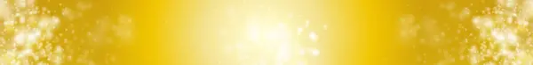 Рождественский Баннер Блестящим Золотым Фоном Копировальным Пространством Векторная Иллюстрация — стоковый вектор