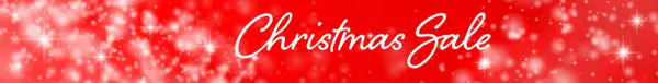 Bannière Noël Avec Fond Rouge Scintillant Illustration Vectorielle — Image vectorielle