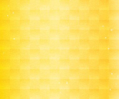 Altın yapraklı Japon afişi, Vektör İllüstrasyonu