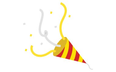 Simge görünümlü kraker, basit illüstrasyon, Vektör İllüstrasyonu