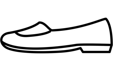 Pompalar, basit siyah beyaz çizgi çizim simgesi, Vektör İllüstrasyonu