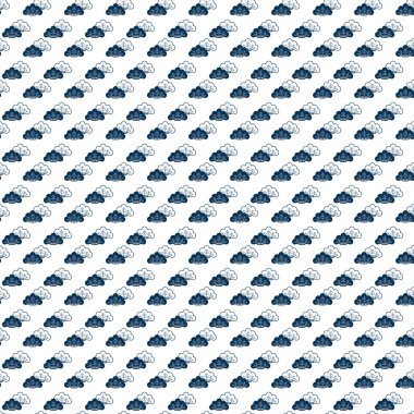 Tekstil, geçmiş, kimono ve dekorasyon tasarımı için Navy Blue 'daki Şemsiyesiz Japon Geleneksel Desenli Arkaplanı, Vector Illustration