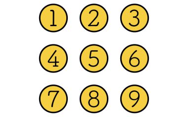 Şifre Kilidi, Suç Önleme ve Ev Güvenlik Simgeleri - Çeviri: