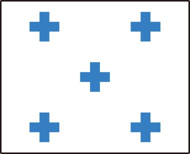 NATO Sayısal Sancak 0 - Gemi ve Seyrüsefer Sinyal Vektörü İllüstrasyonu