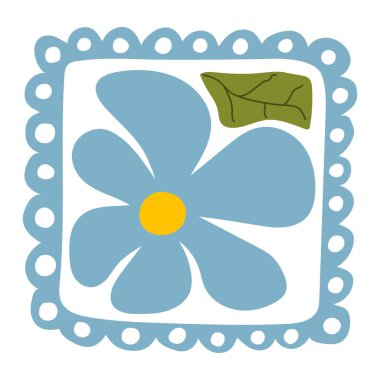 Matisse estetik olarak kıvrımlı. Harika soyut çiçek sanatı. 70 'lerin modası geçmiş naif hippi tarzında organik karalama şekilleri. Pembe, sarı, yeşil renklerde botanik vektör illüstrasyonu.