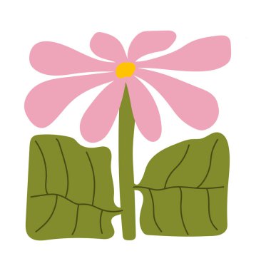 Soyut bitkiler. Botanik karalama arka plan sanatı. Çiçek ve soyut bir şekil bırakır. Baskı, duvar kâğıdı, ev dekorasyonu için duvar sanatı için çağdaş moda çiçek tasarımı.