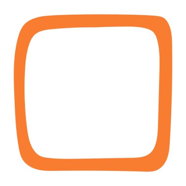 Yuvarlak dalgalı kenarlı tek bir kare çerçeve. Minimalist karalama tarzında kalın zeytin yeşili dekoratif kenar. Albümler, davetiyeler, kartlar, posterler, fotoğraf albümleri ve el sanatları için harika..