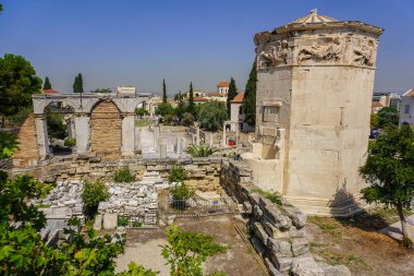 Yunanistan 'da Atina Manzarası ve Manzarası