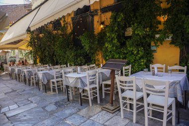 Yunanistan 'da Atina Manzarası ve Manzarası