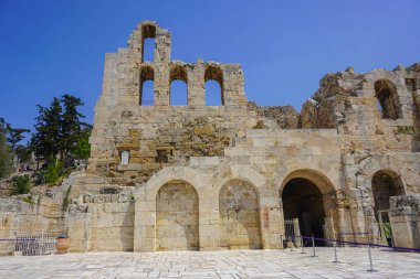 Yunanistan 'da Atina Manzarası ve Manzarası