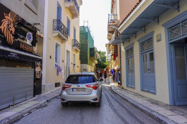 Yunanistan 'da Atina Manzarası ve Manzarası