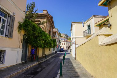 Yunanistan 'da Atina Manzarası ve Manzarası