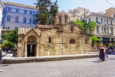 Yunanistan 'da Atina Manzarası ve Manzarası