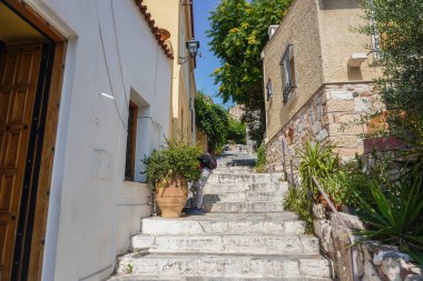 Yunanistan 'da Atina Manzarası ve Manzarası