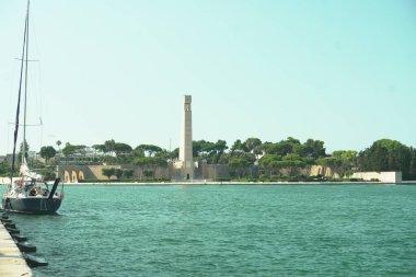 Brindisi, İtalya 'nın Güzel Manzarası