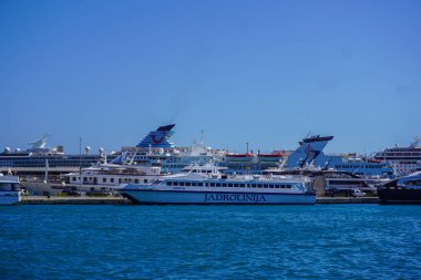 Hırvatistan 'ın Split kentinde Peyzaj ve Manzara Görüntüleri