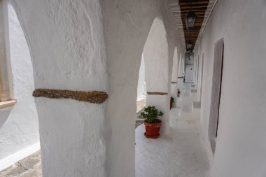 Yunanistan 'da Mykonos' un Manzarası ve Manzarası