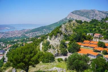 Hırvatistan 'ın Split kentinde Peyzaj ve Manzara Görüntüleri