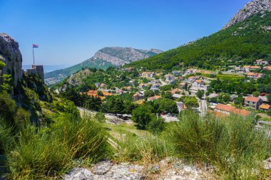 Hırvatistan 'ın Split kentinde Peyzaj ve Manzara Görüntüleri