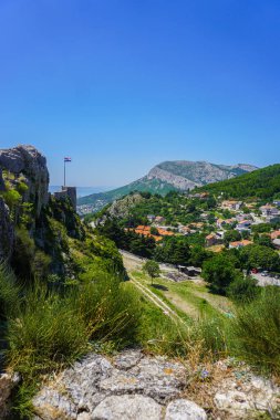 Hırvatistan 'ın Split kentinde Peyzaj ve Manzara Görüntüleri