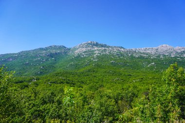 Hırvatistan 'ın Split kentinde Peyzaj ve Manzara Görüntüleri