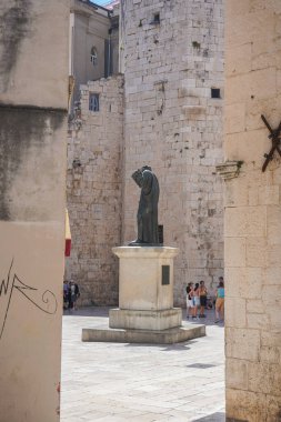 Hırvatistan 'ın Split kentinde Peyzaj ve Manzara Görüntüleri