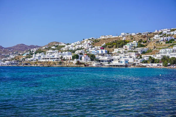 Scenic Och Landskapsbild Mykonos Grekland — Stockfoto