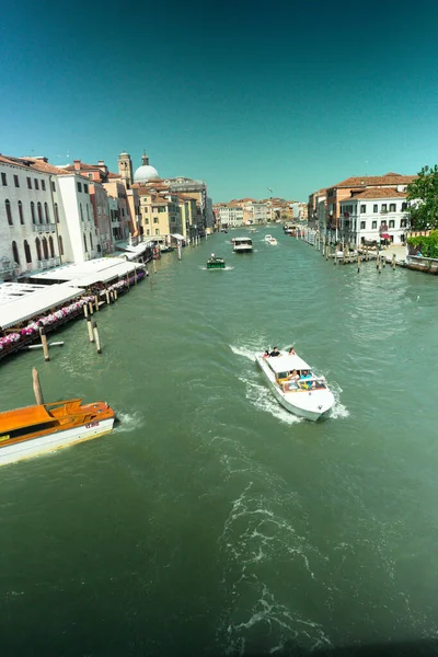 Piękne Krajobrazy Krajobrazy Wenecji Włochy Zdjęcie Stockowe