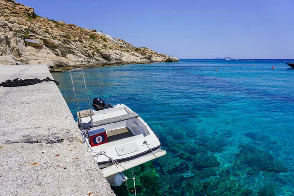 Vue Panoramique Paysagère Mykonos Grèce Photos De Stock Libres De Droits