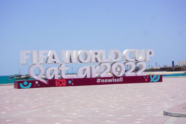 2022 FIFA Dünya Kupası Doha 'nın Corniche' si Doha, Katar