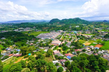 Şehir manzarası Wat Huay Pla Kang, Tayland