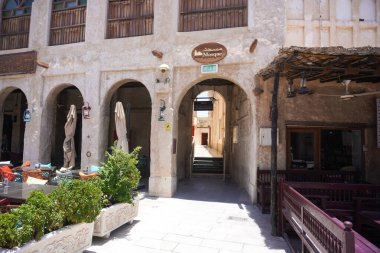 Cami 'nin geleneksel mimarisi In Doha, Katar