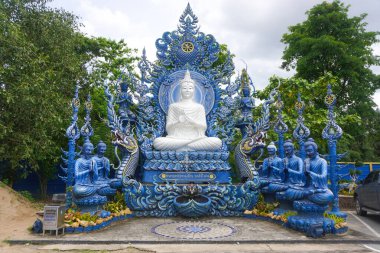 WatRong Khun, Tayland 'daki mavi tapınak.