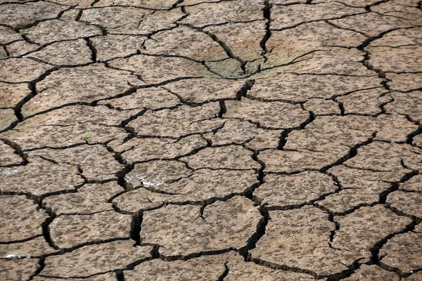 干裂地背景 全球变暖和气候变化概念 图库图片