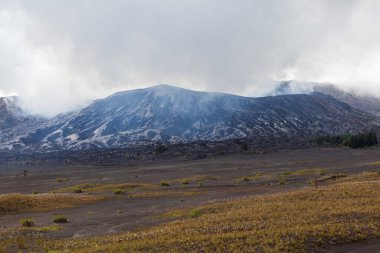 Bromo Dağı, Java, Endonezya 'daki volkanik manzara
