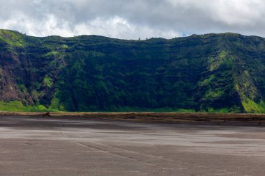Bromo Dağı, Java, Endonezya 'nın güzel volkanik manzarası