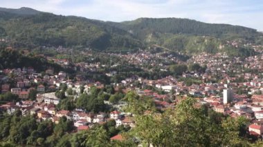 Saraybosna, Balkanlar ve Bosna-Hersek 'in Panoraması. 