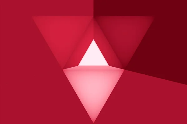 Üçgenli Soyut Arkaplan Soyut Geometrik Arkaplanın Kırmızı Renklerde Üçgen Şekilli Telifsiz Stok Imajlar